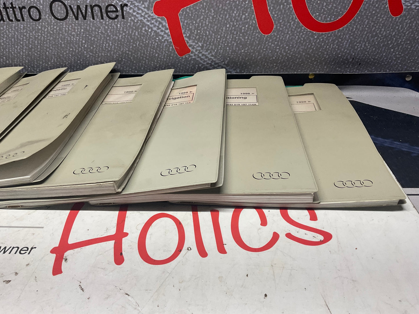 1998-02 A6 Factory Workshop Repair Manual 11 Volume Set W42018197102-115  C5