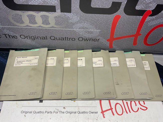 1996-01 A4 Audi 10 Volume Repair Manual Set W42014195107B-123  B5