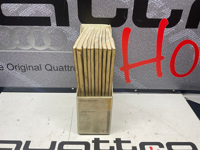 1993 Audi 90 10 Volume Set Factory Repair Manuals B4