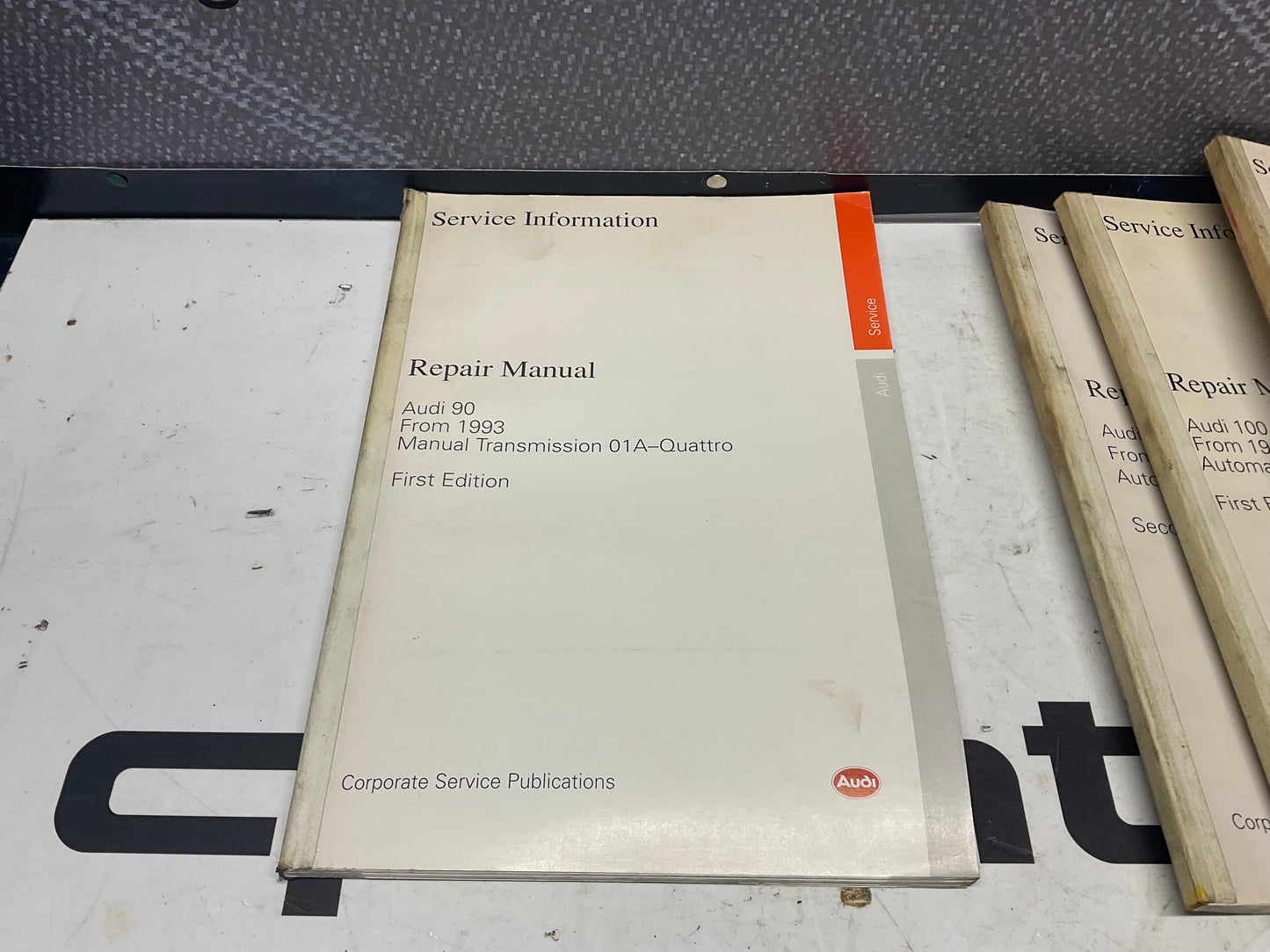 1993 Audi 90 10 Volume Set Factory Repair Manuals B4