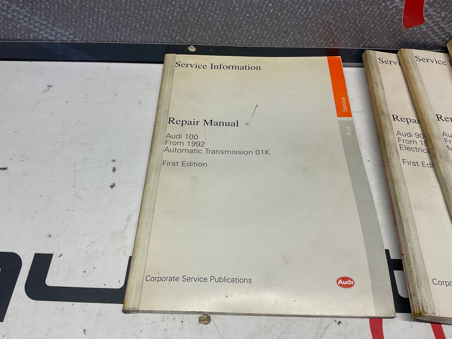 1993 Audi 90 10 Volume Set Factory Repair Manuals B4