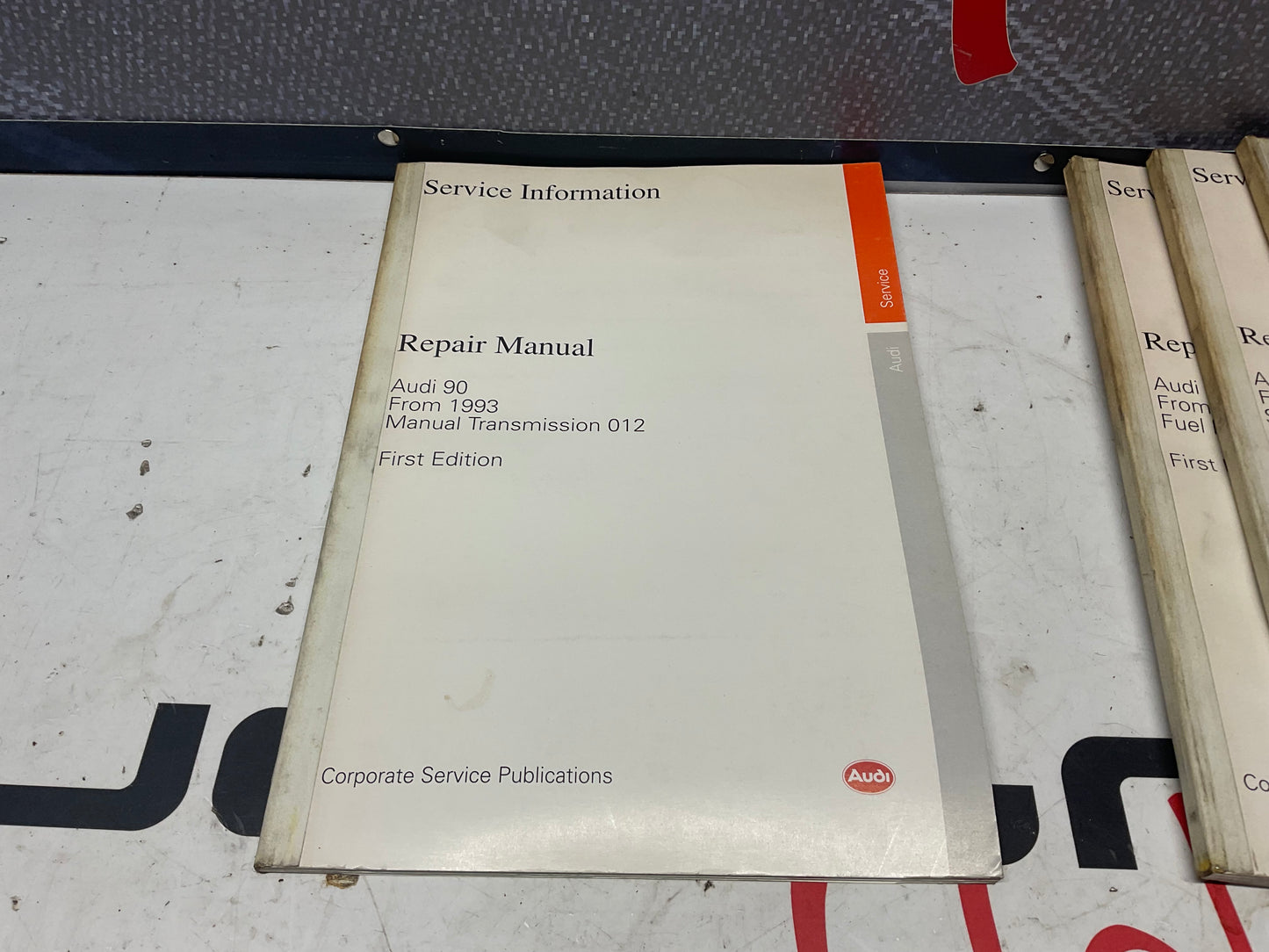 1993 Audi 90 10 Volume Set Factory Repair Manuals B4