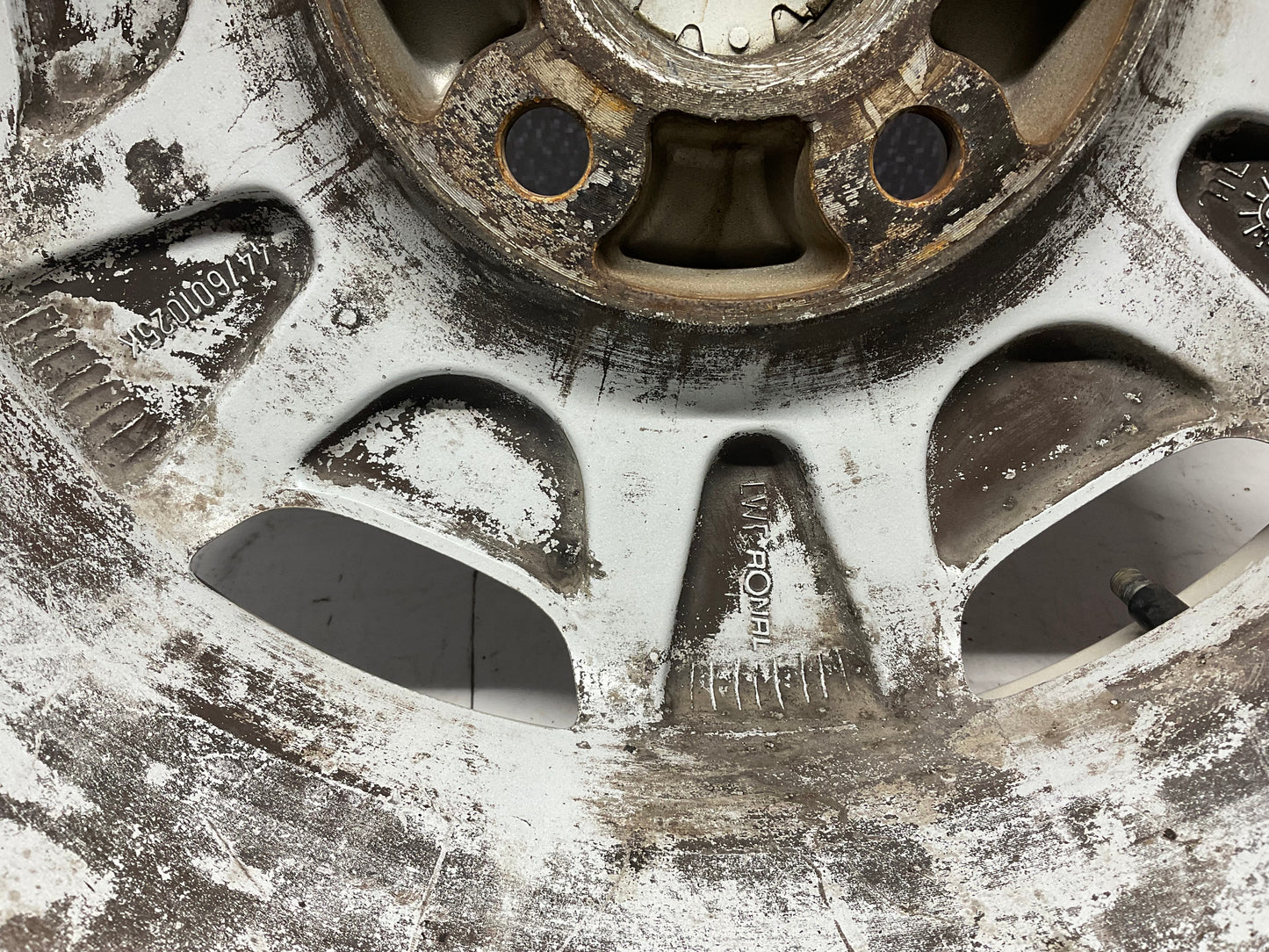 Ronal 6 Spoke 15” OEM Wheel 447601025K C3  Pearl White 15x6.5 et45