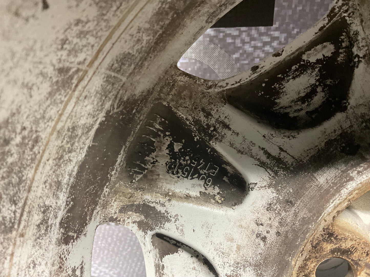 Ronal 6 Spoke 15” OEM Wheel 447601025K C3  Pearl White 15x6.5 et45