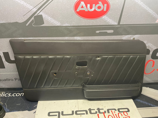 Driver Door Panel Left 813867105  B2 Ur Quattro Coupe Brown Leather