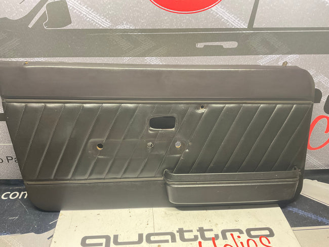 Driver Door Panel Left 813867105  B2 Ur Quattro Coupe Brown Leather