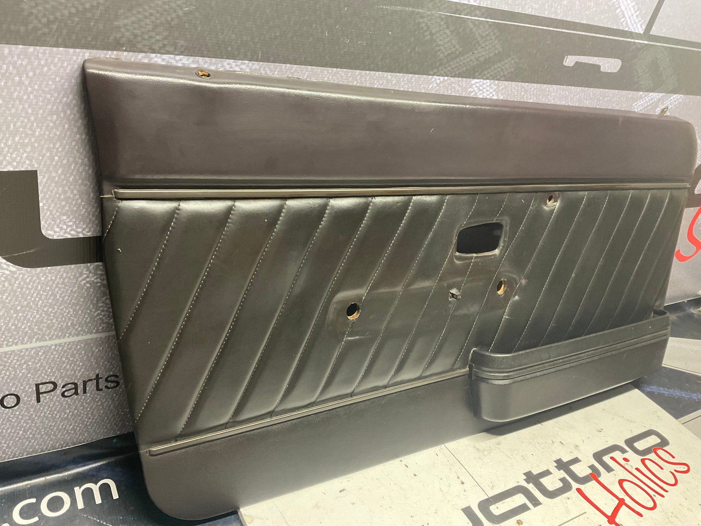 Driver Door Panel Left 813867105  B2 Ur Quattro Coupe Brown Leather