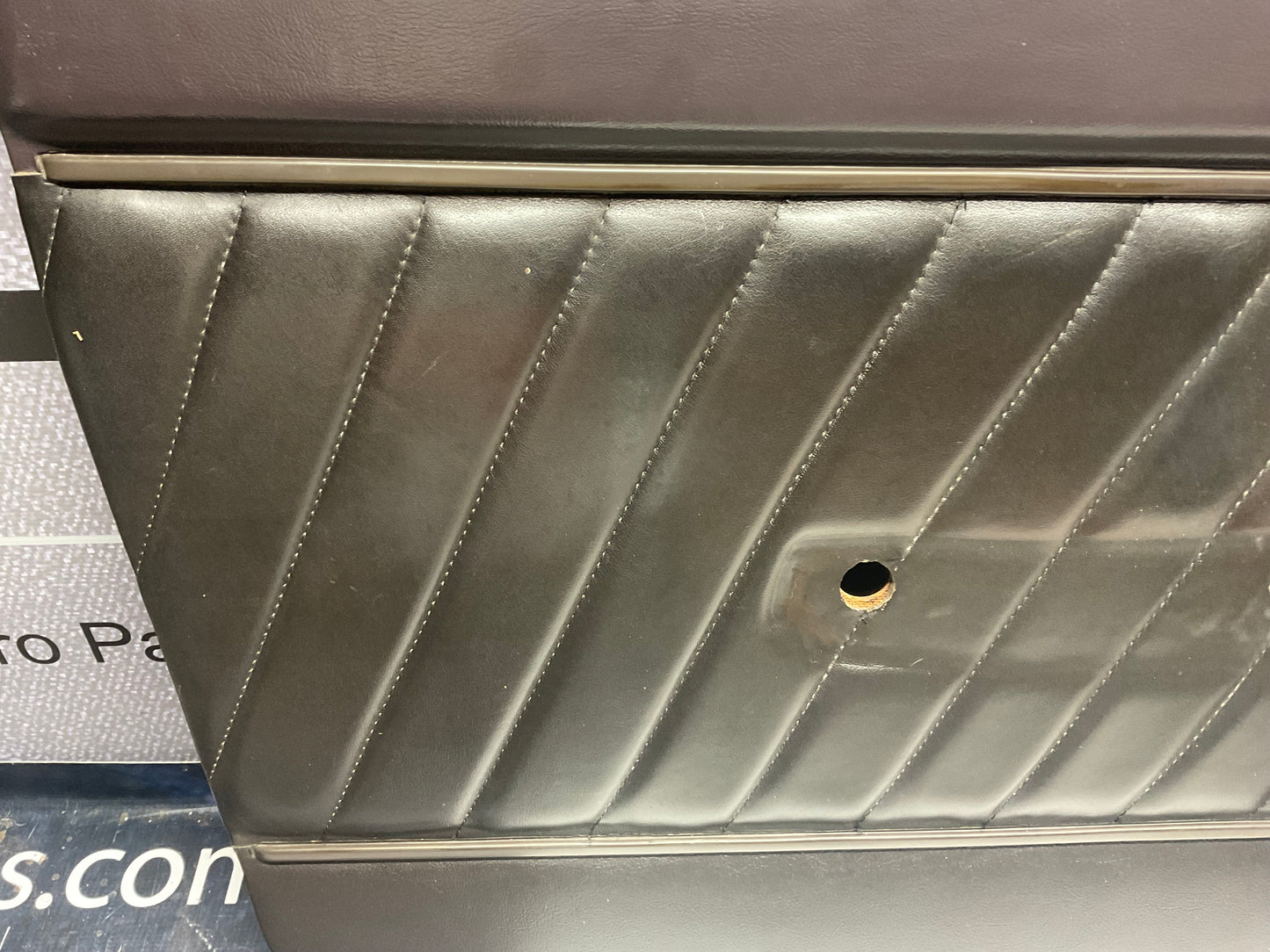 Driver Door Panel Left 813867105  B2 Ur Quattro Coupe Brown Leather