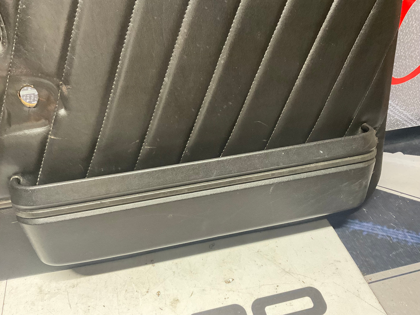 Driver Door Panel Left 813867105  B2 Ur Quattro Coupe Brown Leather