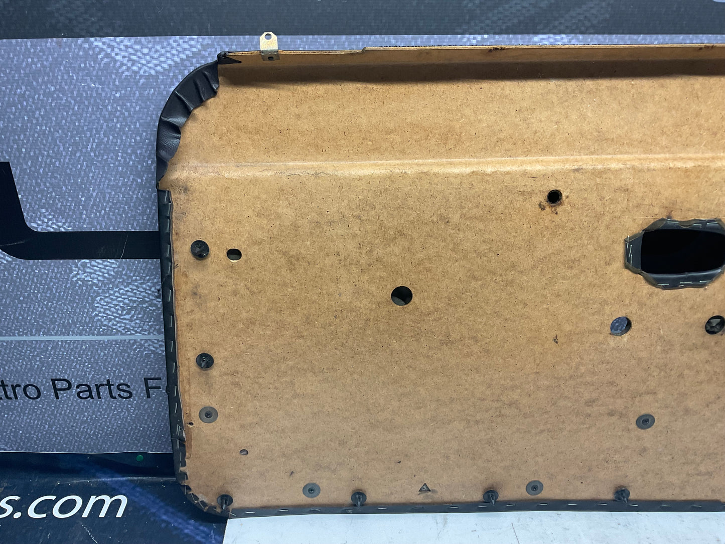 Driver Door Panel Left 813867105  B2 Ur Quattro Coupe Brown Leather