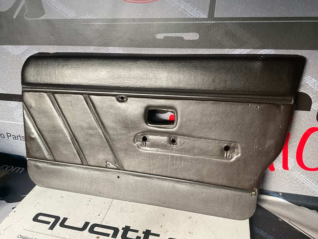 Passenger Front Door Panel Right  813867356A  Chocolate Brown Leather  B2