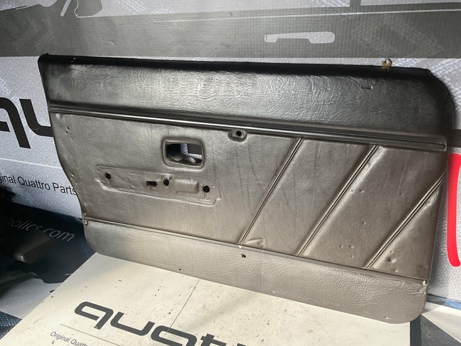 Driver Front Door Panel Left  813867355A  Chocolate Brown Leather  B2