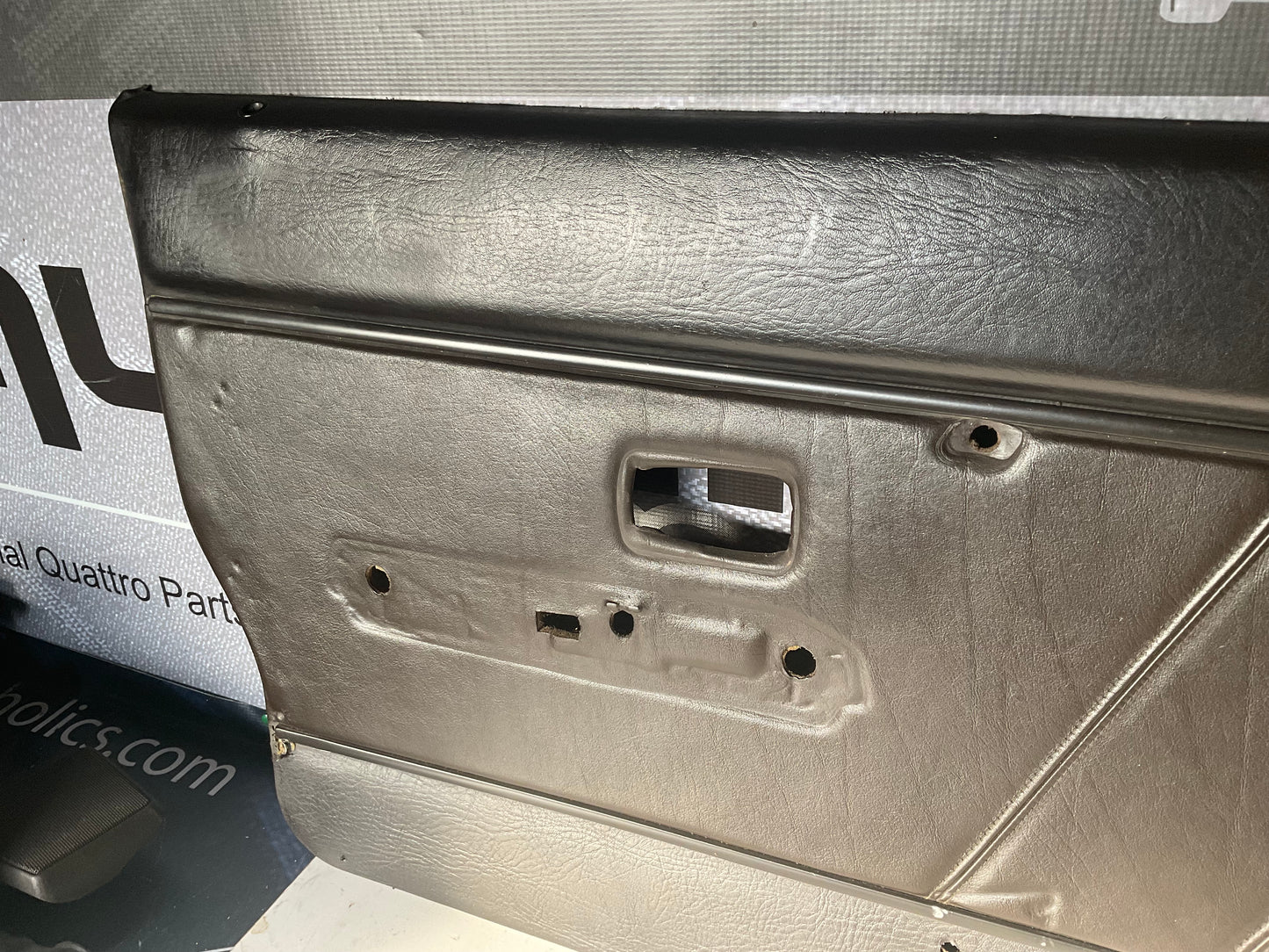 Driver Front Door Panel Left  813867355A  Chocolate Brown Leather  B2