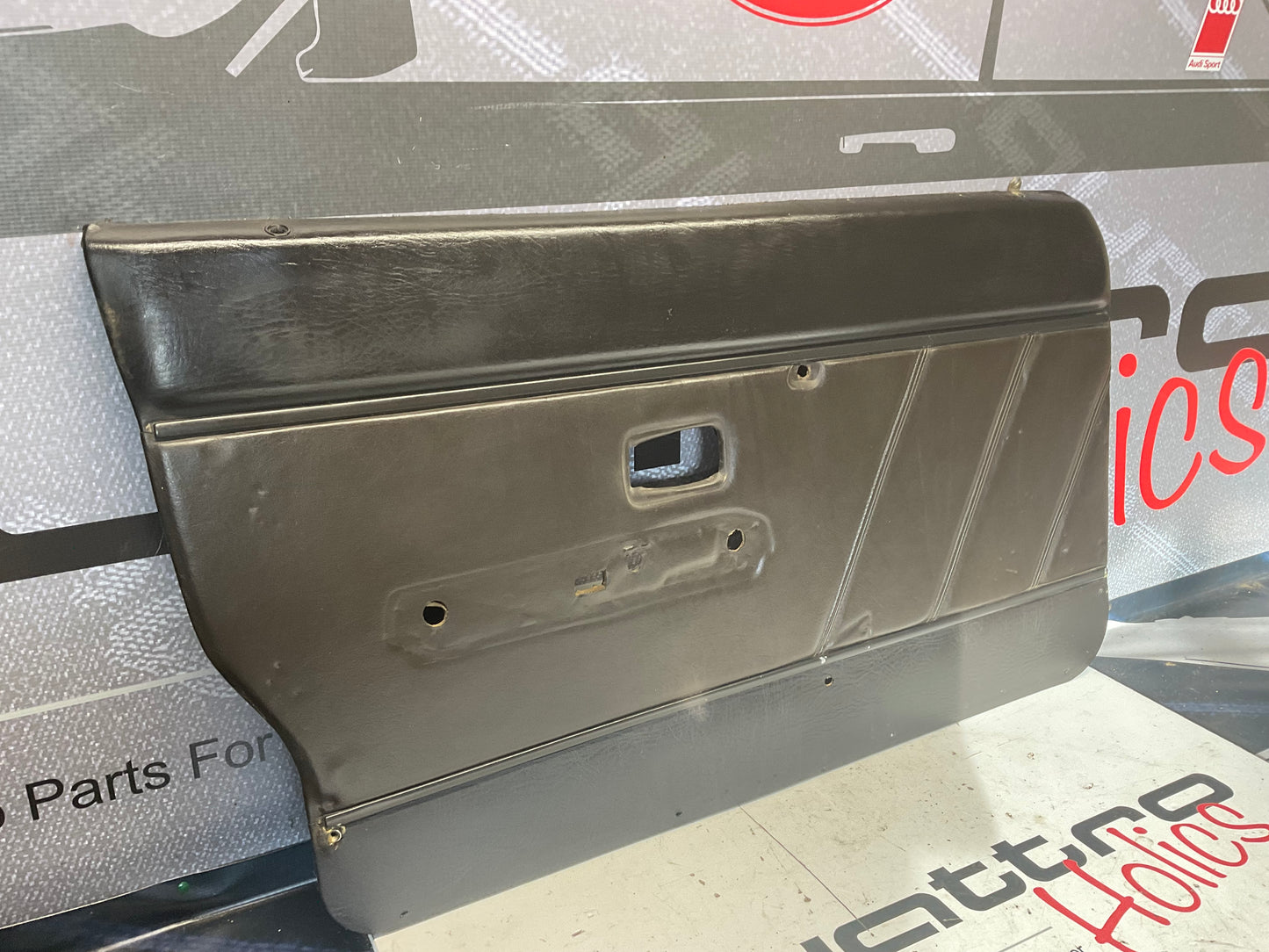 Driver Front Door Panel Left  813867355A  Chocolate Brown Leather  B2