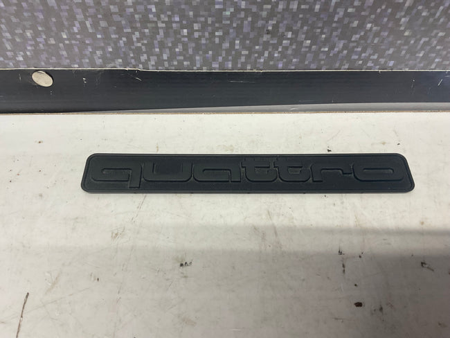 Interior Dash Badge Quattro  B2