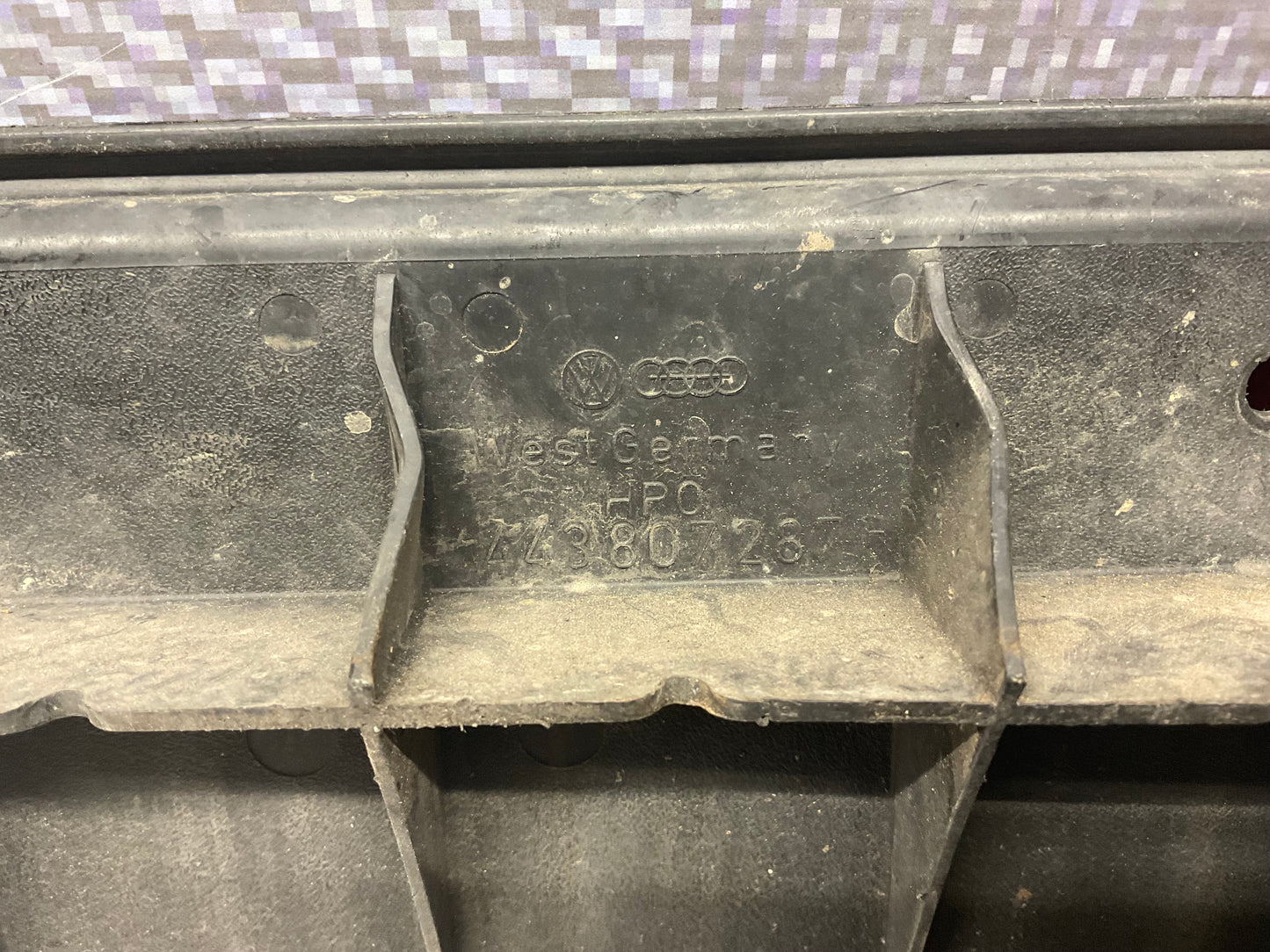 Front License Plate Holder 443807287A  C3