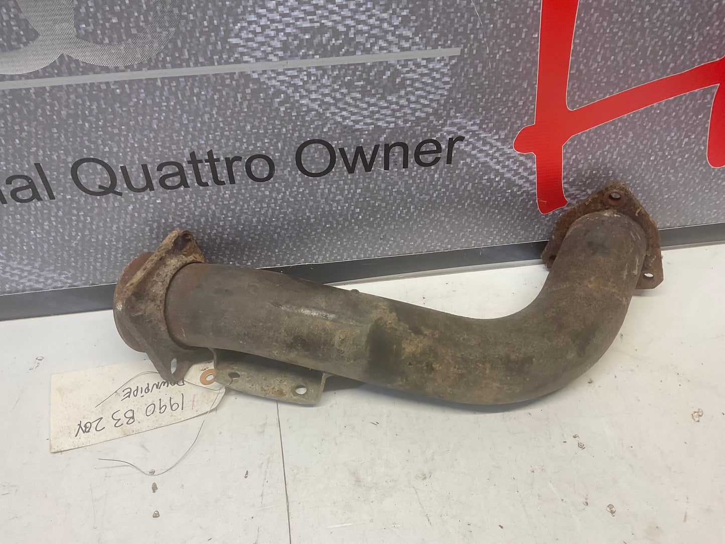 Exhaust Manifold Down-Pipe  893253091  B3  20V  7A