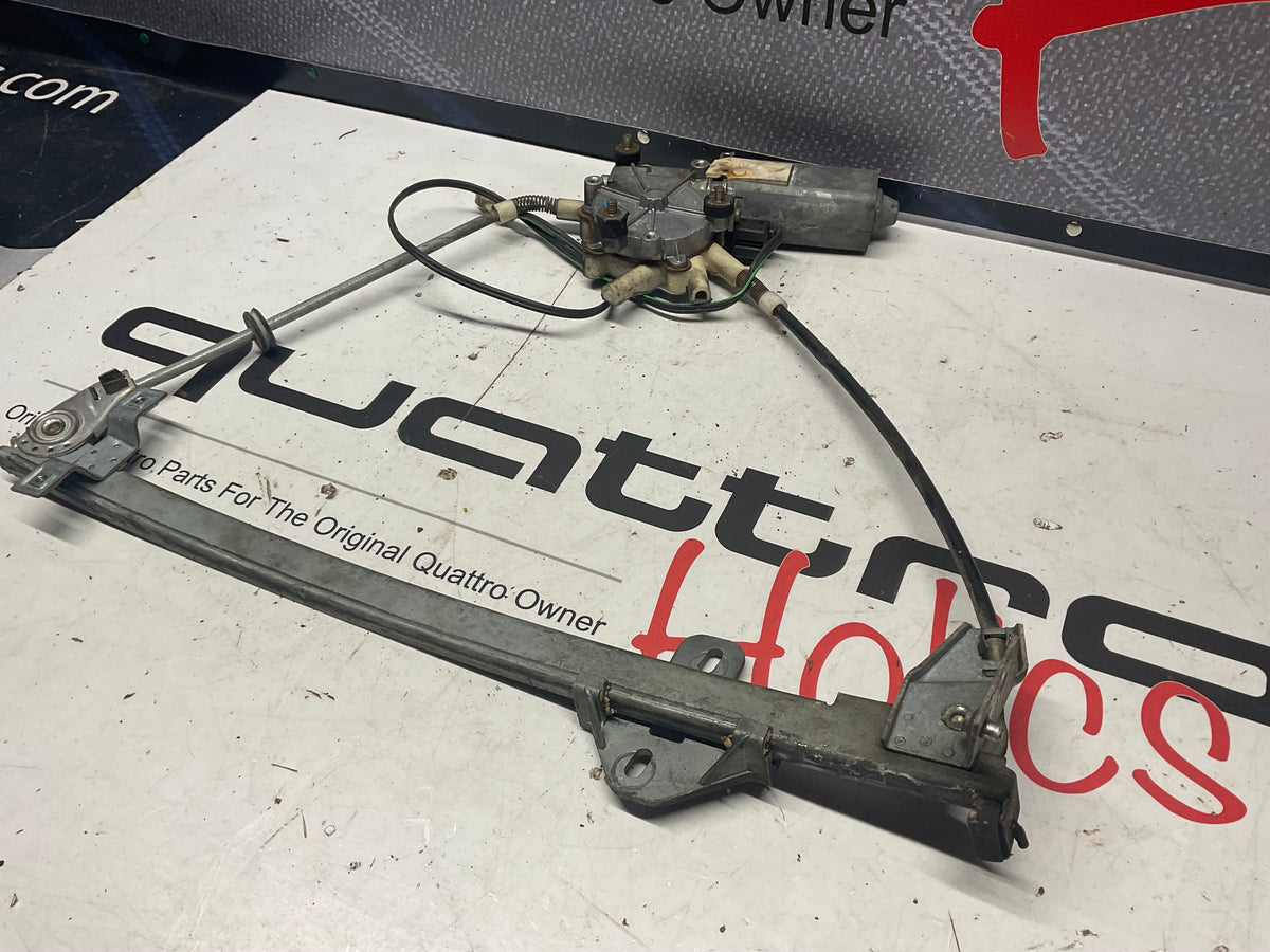 Rear Left Driver Side LH Power Window Regulator w/ Motor for Audi 200 V8 Quattro