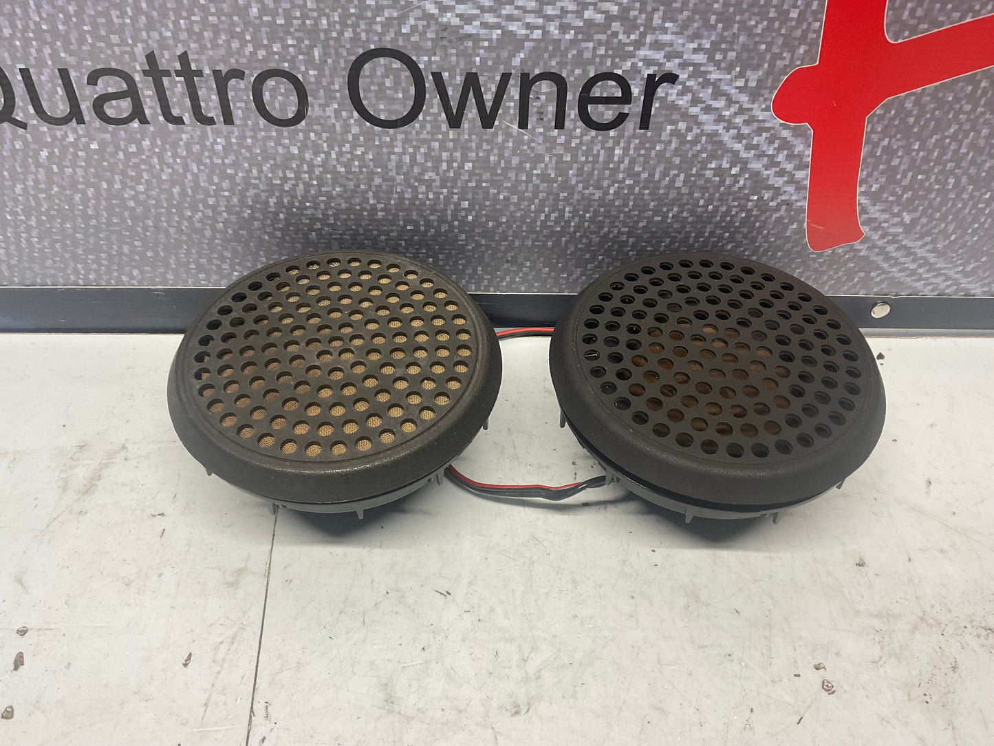 Rear Dash Speaker Set Early Brown 855035401B  B2