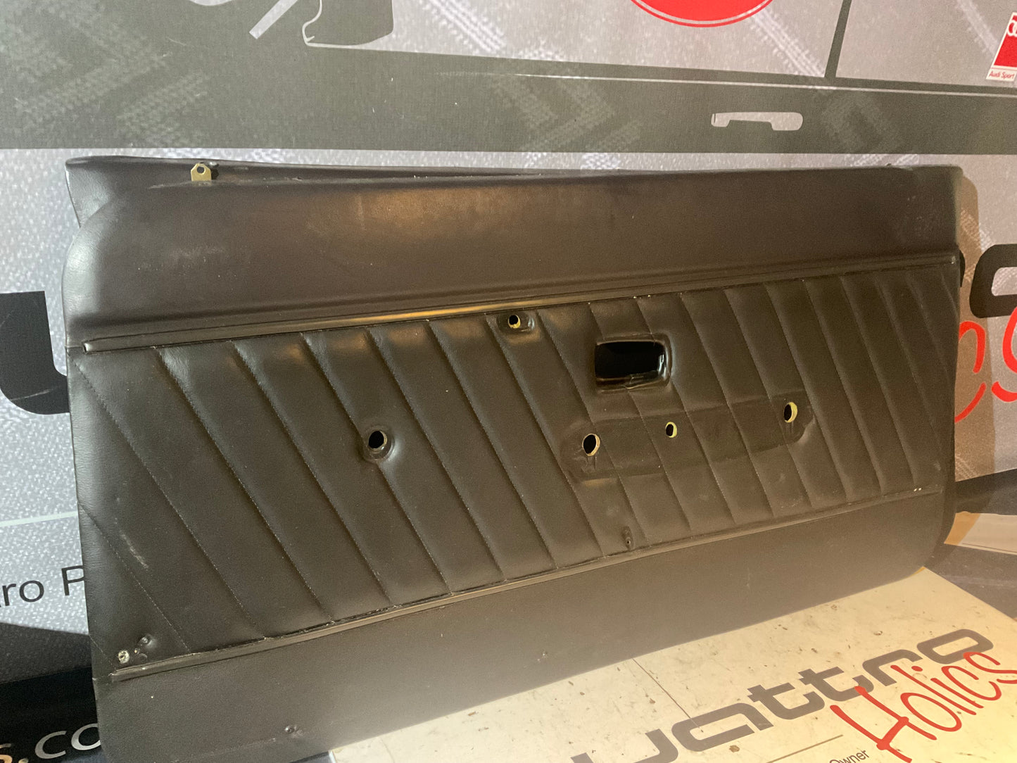 Front Door Panel Set 811867105 811867106 Chocolate Brown Leather  B2 URQ Coupe