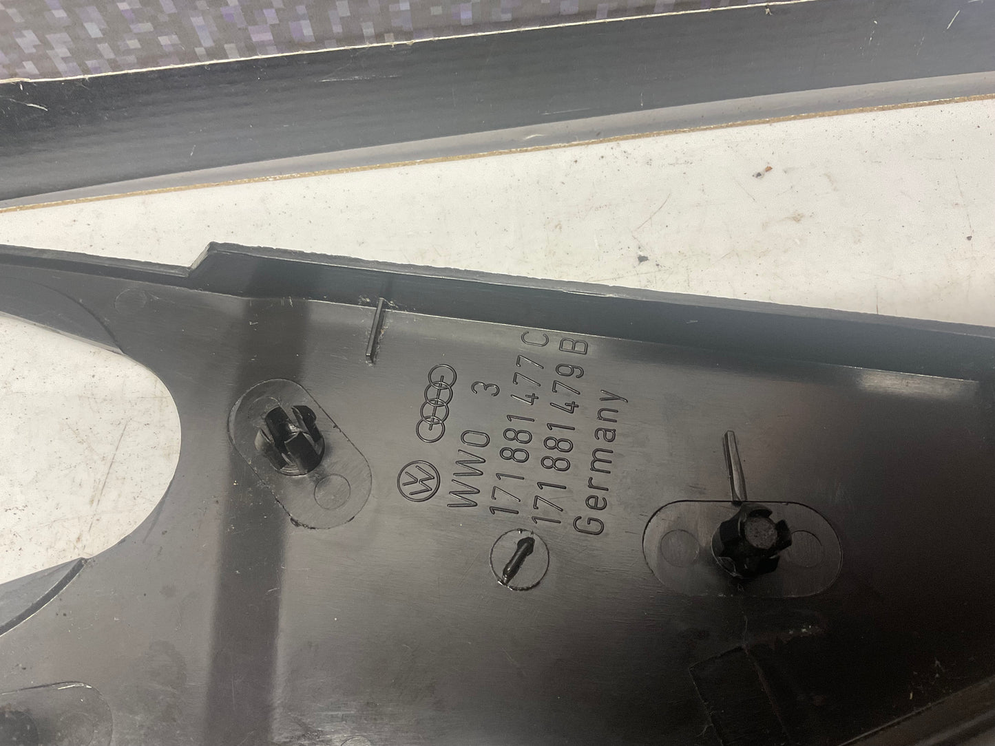 Seat Back Hinge Cover Trim 171881477C  B2  Brown