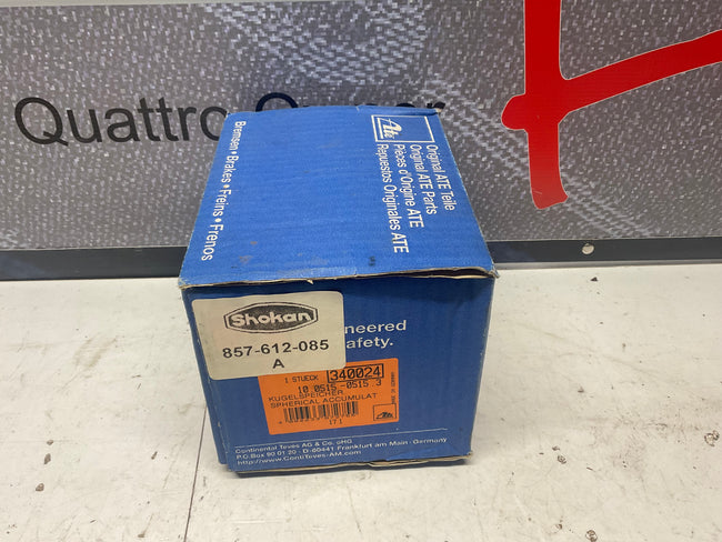 Brake Pressure Accumulator NOS 857612085A B2  URQ