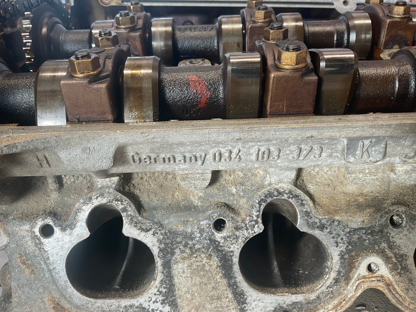 Cylinder Head Complete with cams & Valve Cover  7A 20V 034103373K