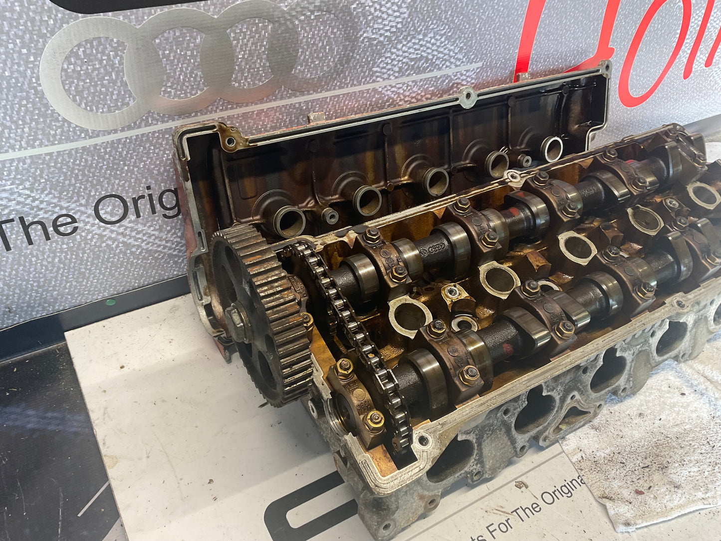Cylinder Head Complete with cams & Valve Cover  7A 20V 034103373K