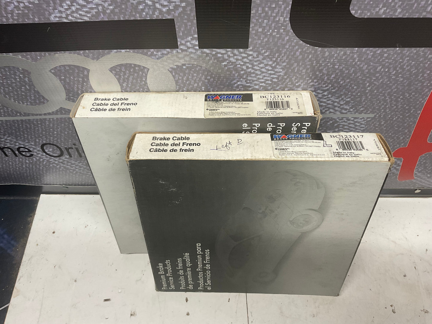 Parking Brake Cable Left & Right Set  811609721H  NOS  B2