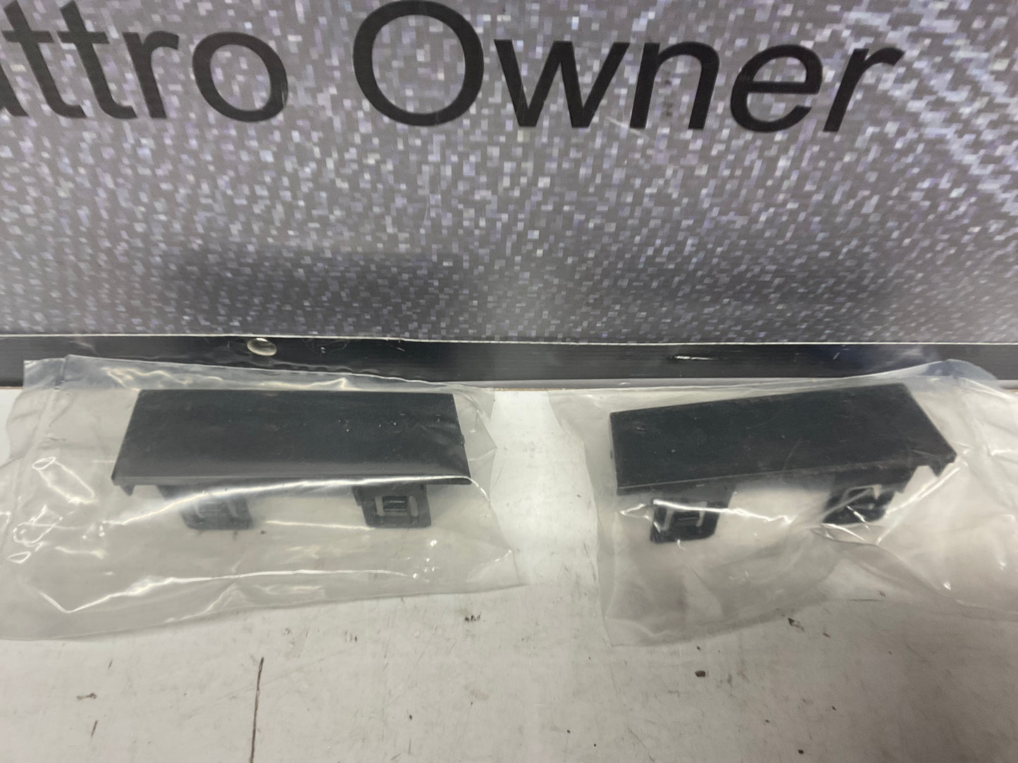 Front Bumper Cover Trim Set Left/Right 4G0807749A 4G0807749D NOS  C7