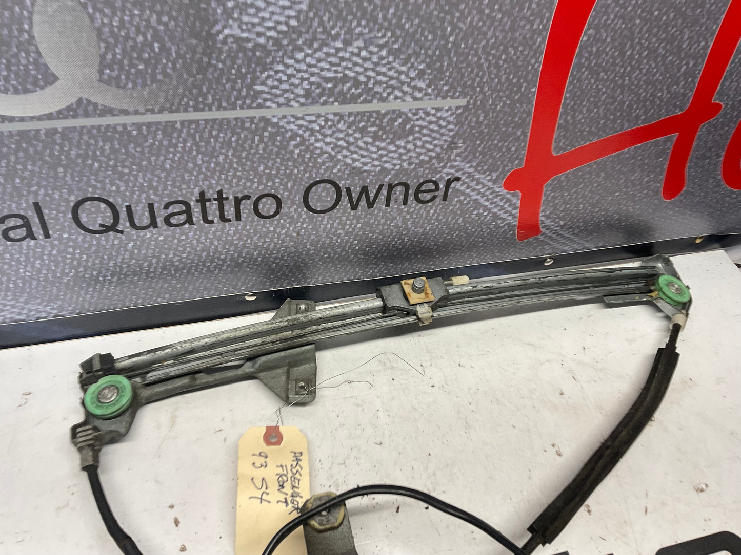 Passenger Front Window Regulator Right  4A0837398A C4