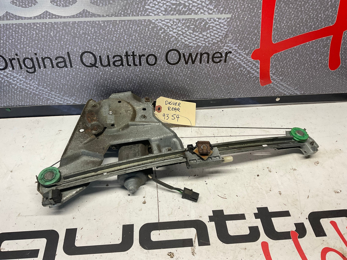 Driver Rear Window Regulator Left  4A0839397A C4