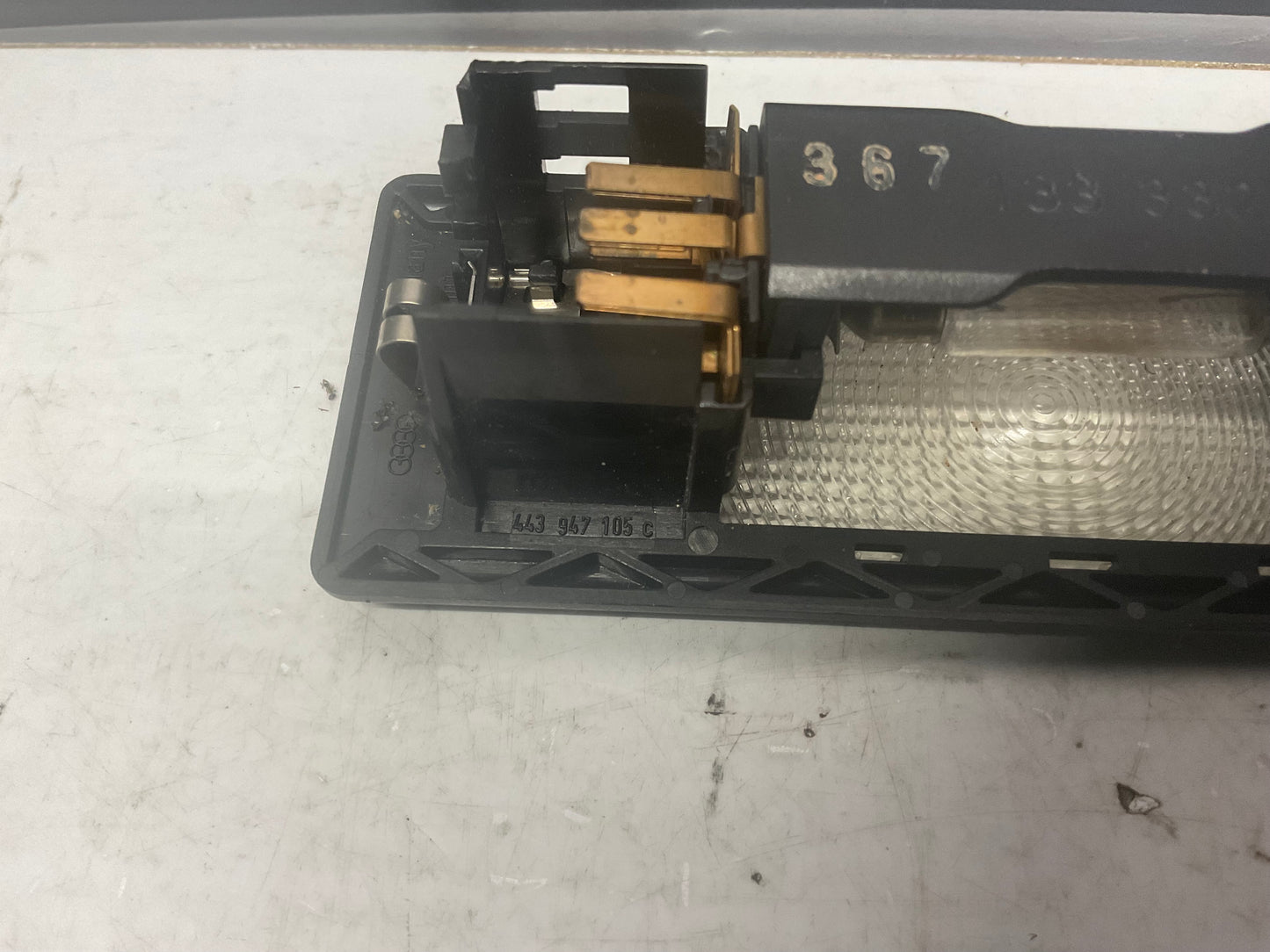 Front Dome Map Light 443947105C  B3 C3 Black