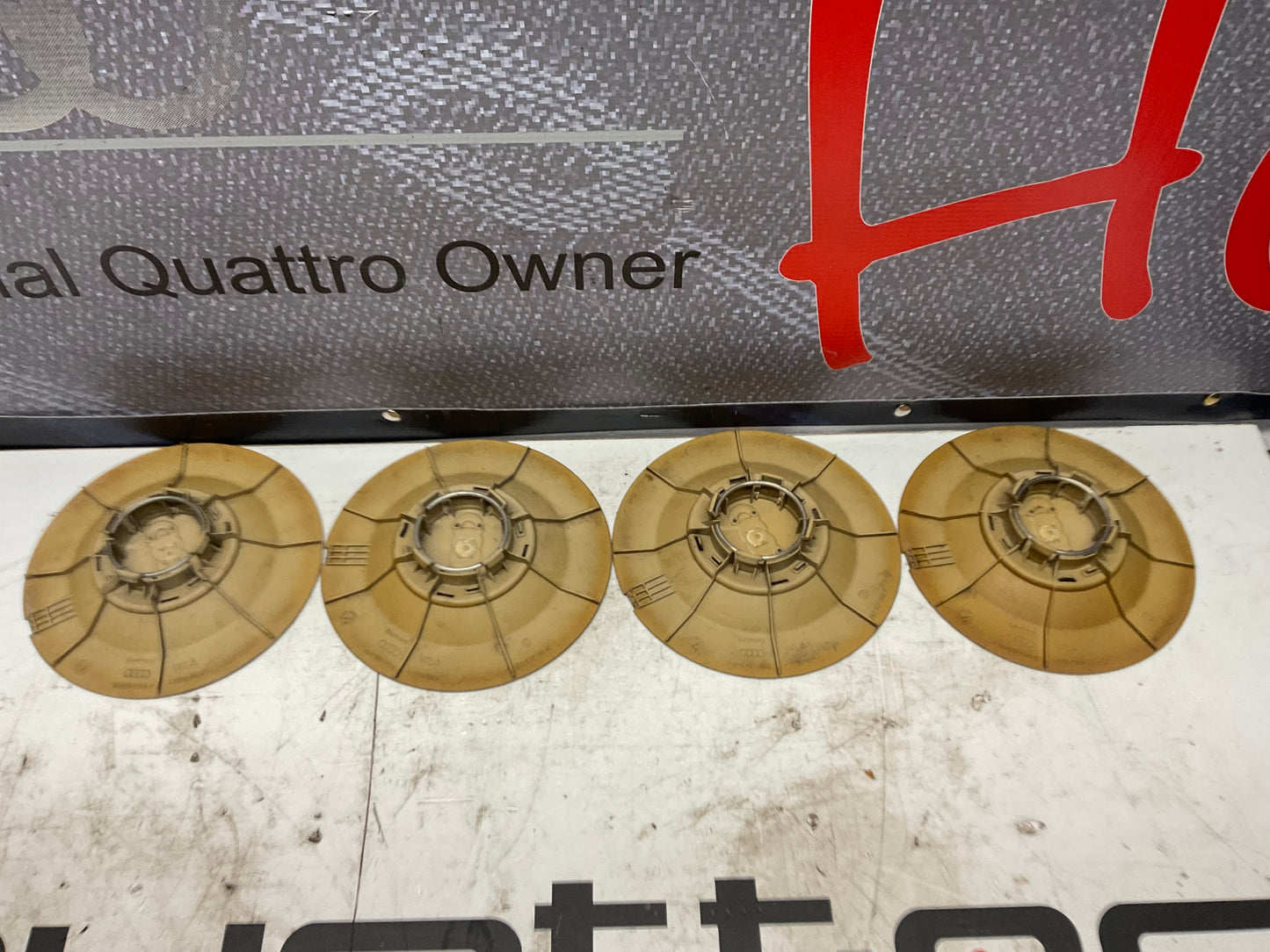 Avus 17” Wheel Lug Cover Set 8D0601165E  B5 B6