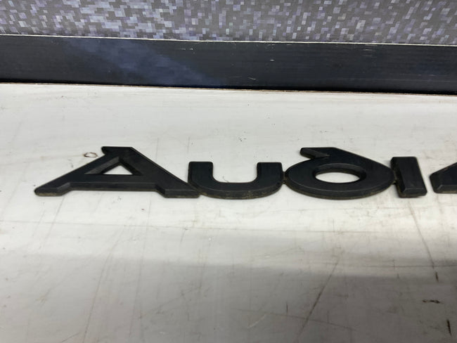 Trunk Lid Badges Audi 4000 S  Black  B2