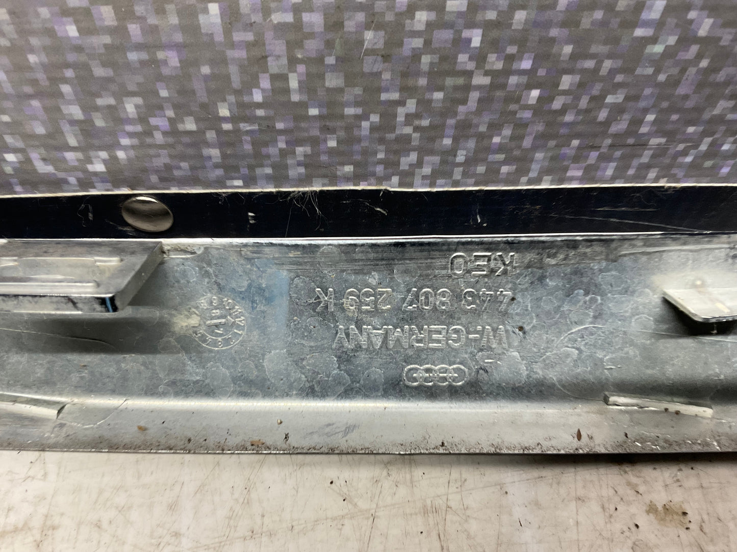 Driver Front Bumper Trim Left 443807259K  C3