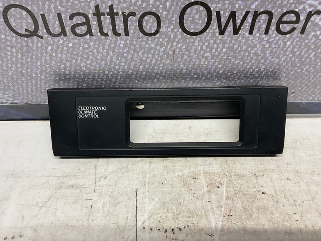 Climate Control Cover Trim  443820325K Black