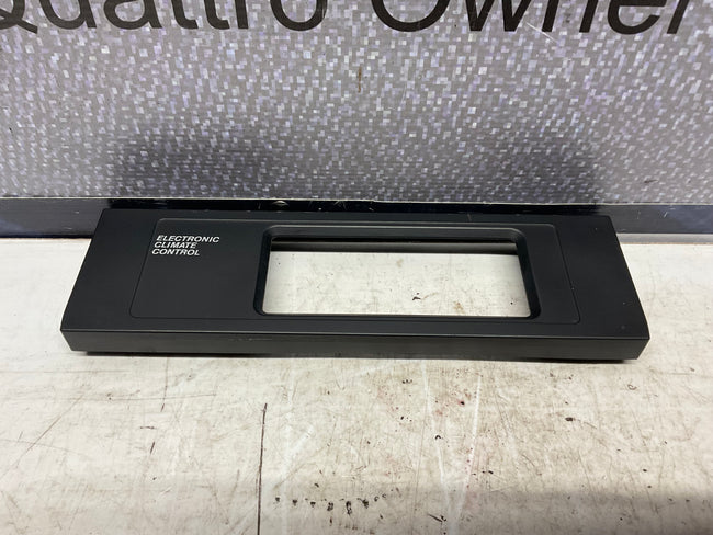 Climate Control Cover Trim  443820325K Black