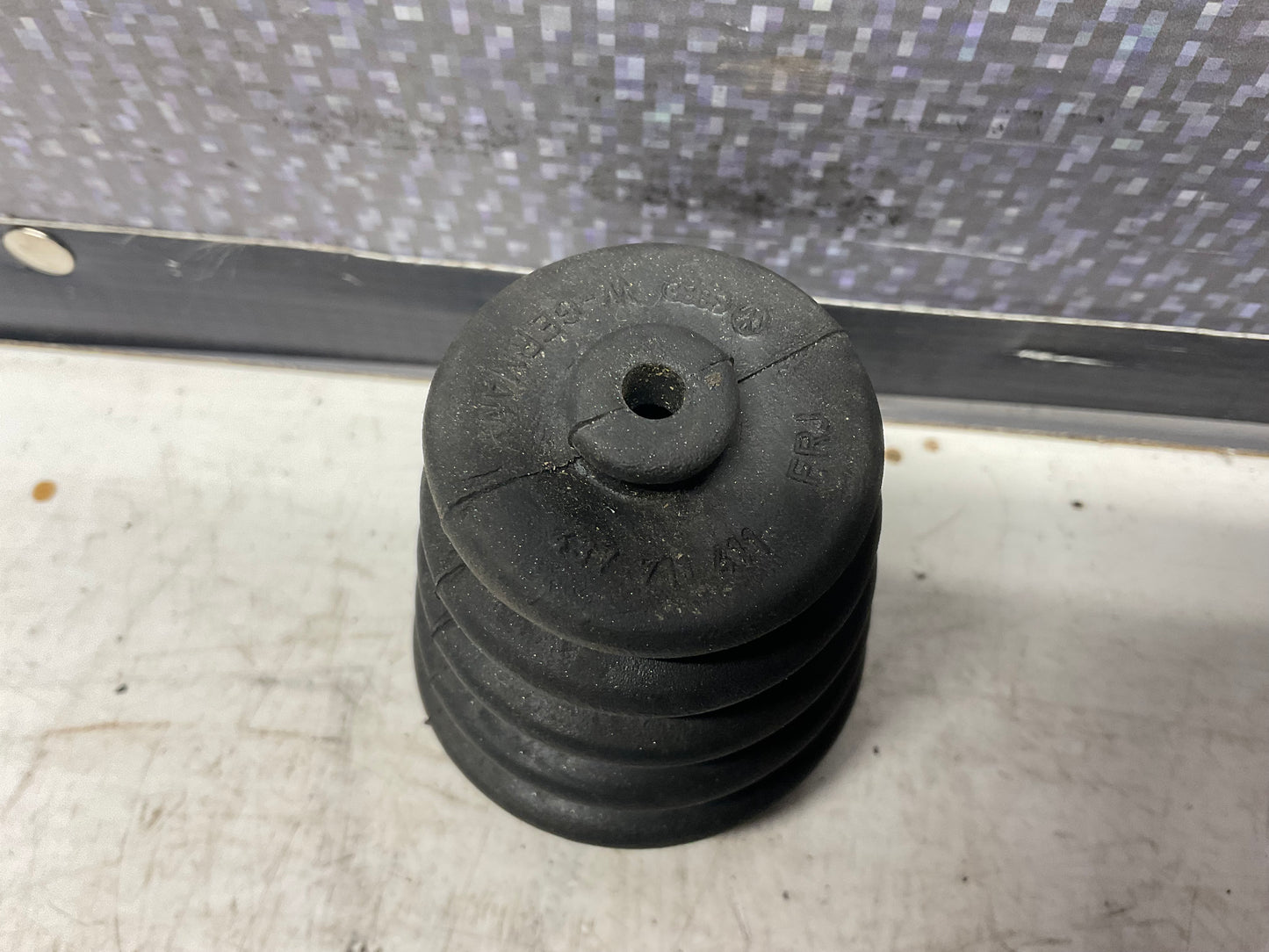 Handbrake Lever Rod Rubber Boot 437711411  B2 NOS