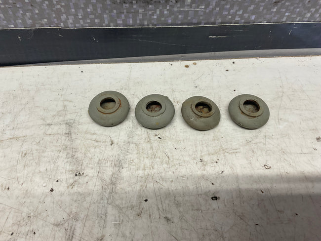 Floor Mat Bolt fitment Rubber Covers B2 C3 D1  Gray