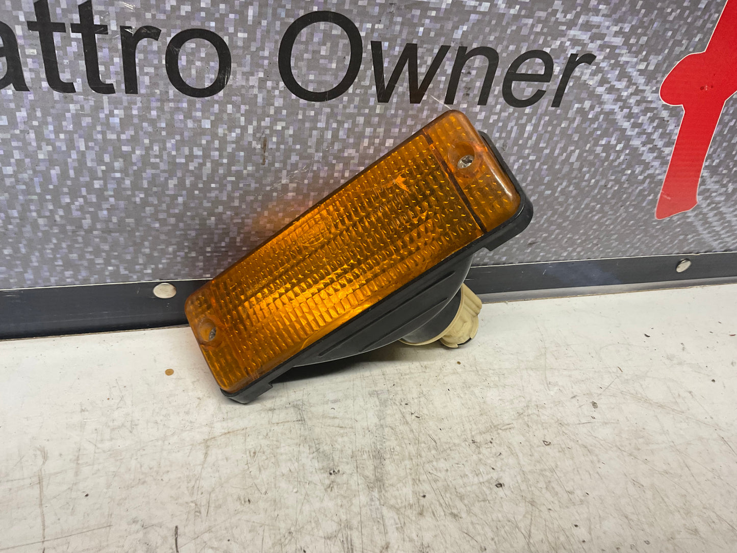 Front Bumper Turn Signal Lens Left 4439530049G  Hella C3