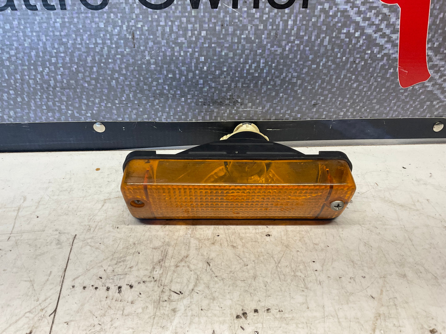 Front Bumper Turn Signal Lens Left 4439530049G  Hella C3