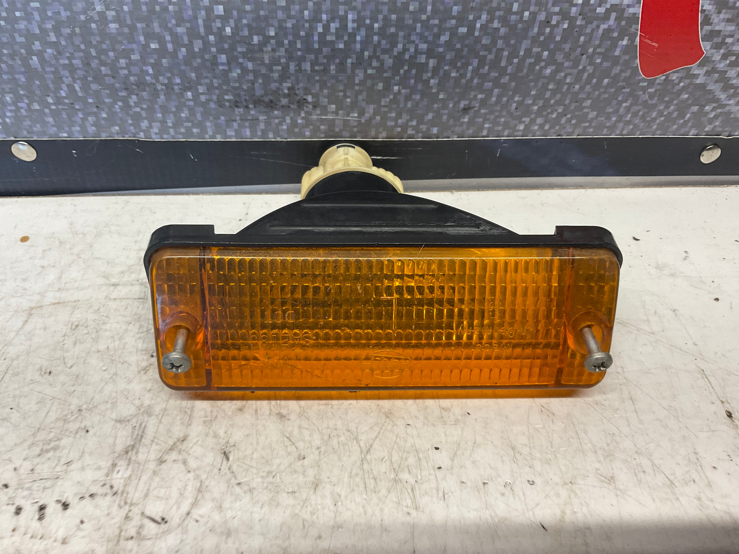 Front Bumper Turn Signal Lens Left 4439530049G  Hella C3