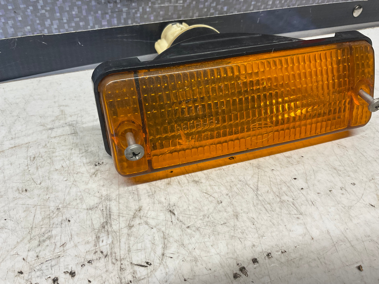 Front Bumper Turn Signal Lens Left 4439530049G  Hella C3