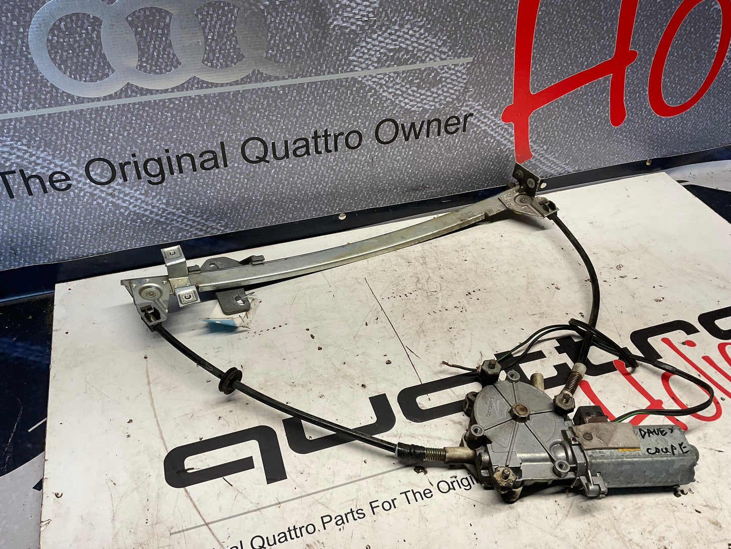 Passenger Window Regulator 855837398B B2 URQ Right