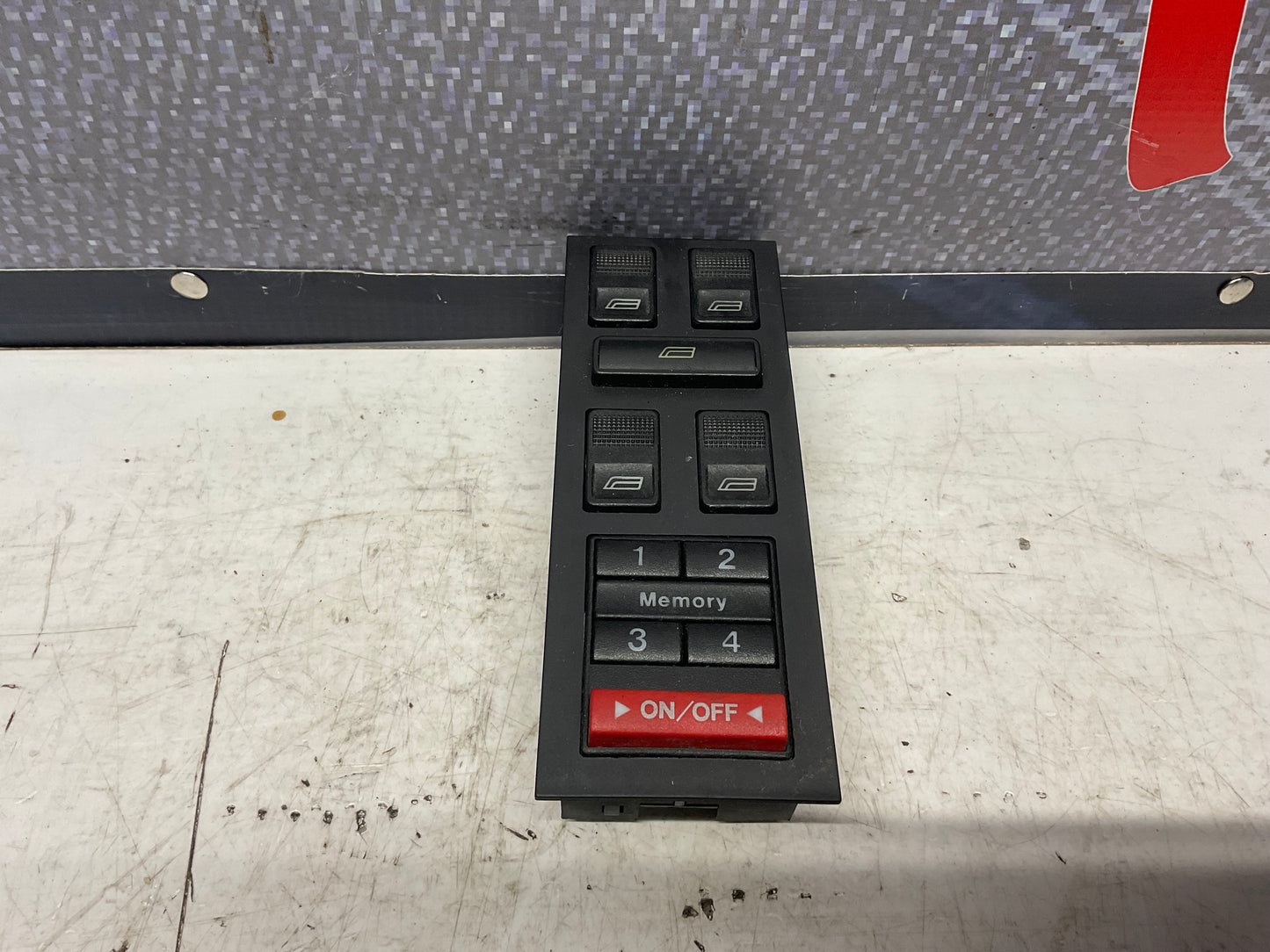 Power Window Switch Holder/Memory & Switches 441959521B  C3