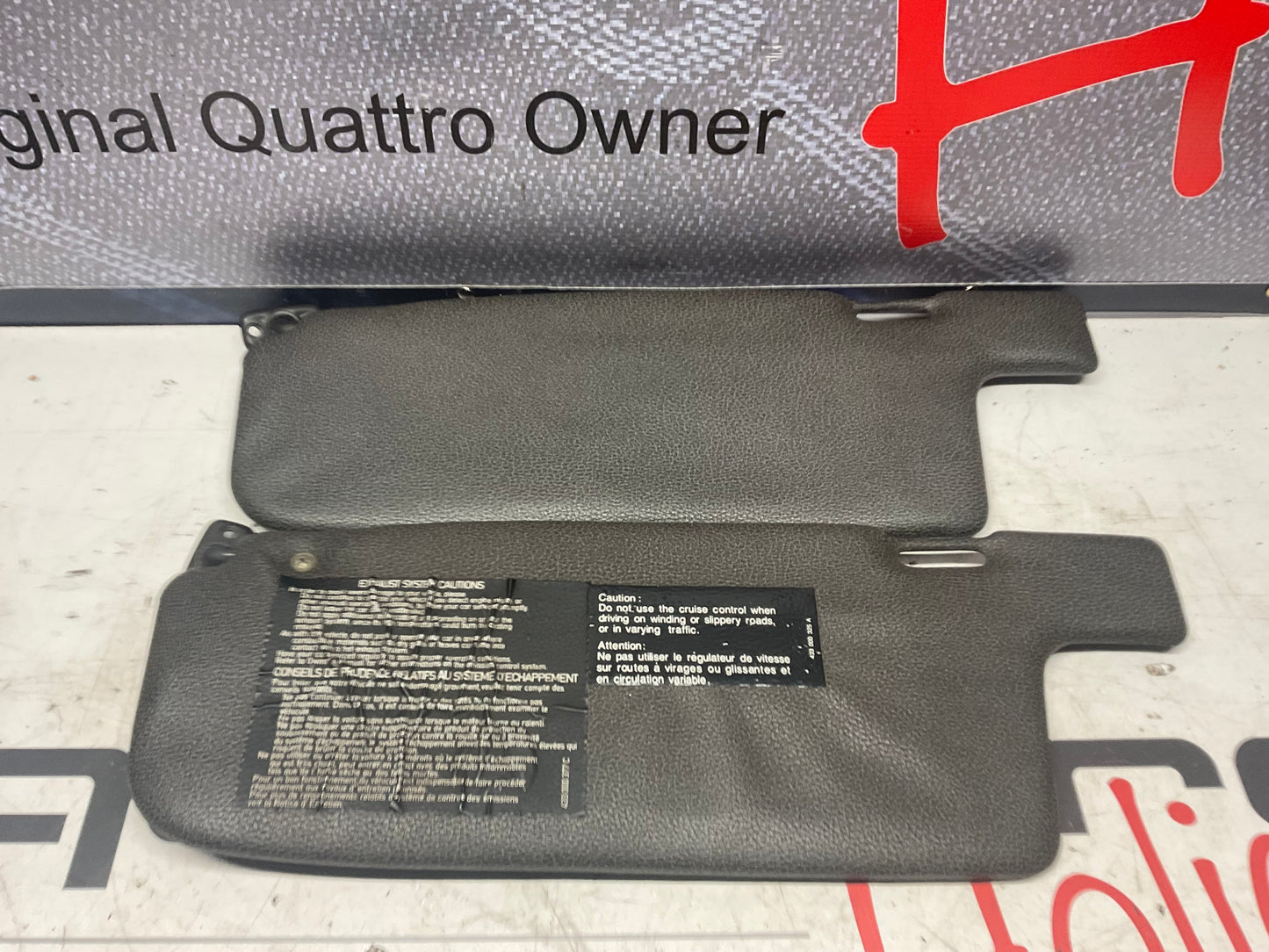 Sun Visor Set Brown 813857551 - 813857552  B2