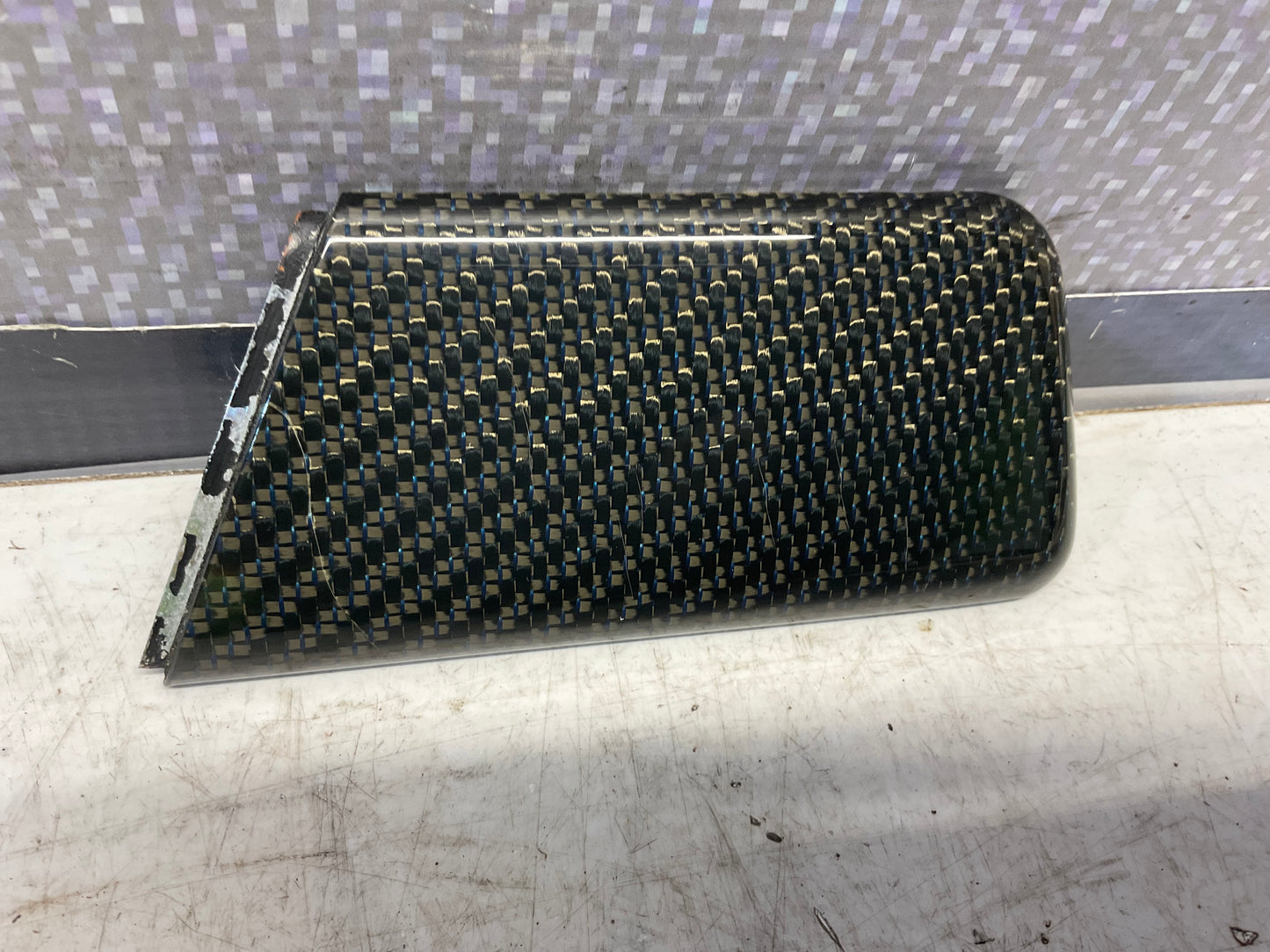 Driver Rear Door Panel Carbon Fiber Trim Left  4A0867459  C4  UrS4