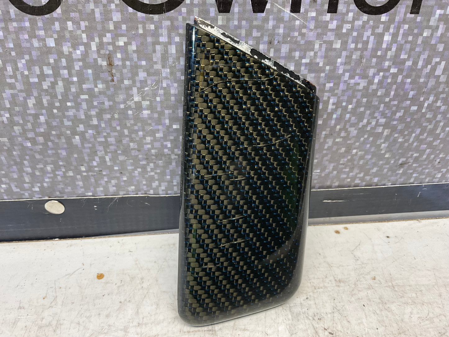 Driver Rear Door Panel Carbon Fiber Trim Left  4A0867459  C4  UrS4