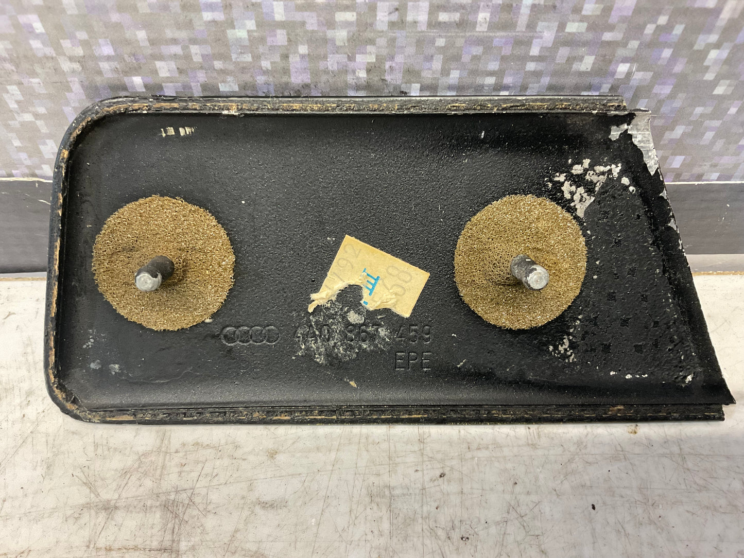 Driver Rear Door Panel Carbon Fiber Trim Left  4A0867459  C4  UrS4